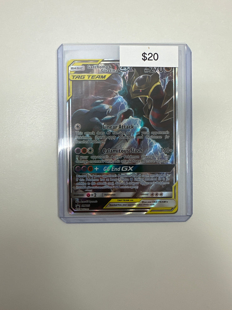 Pokemon Sun & Moon Promo Garchomp & Giratina GX SM193