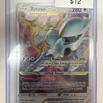 Pokemon Arceus Vstar Metal Card 123/172
