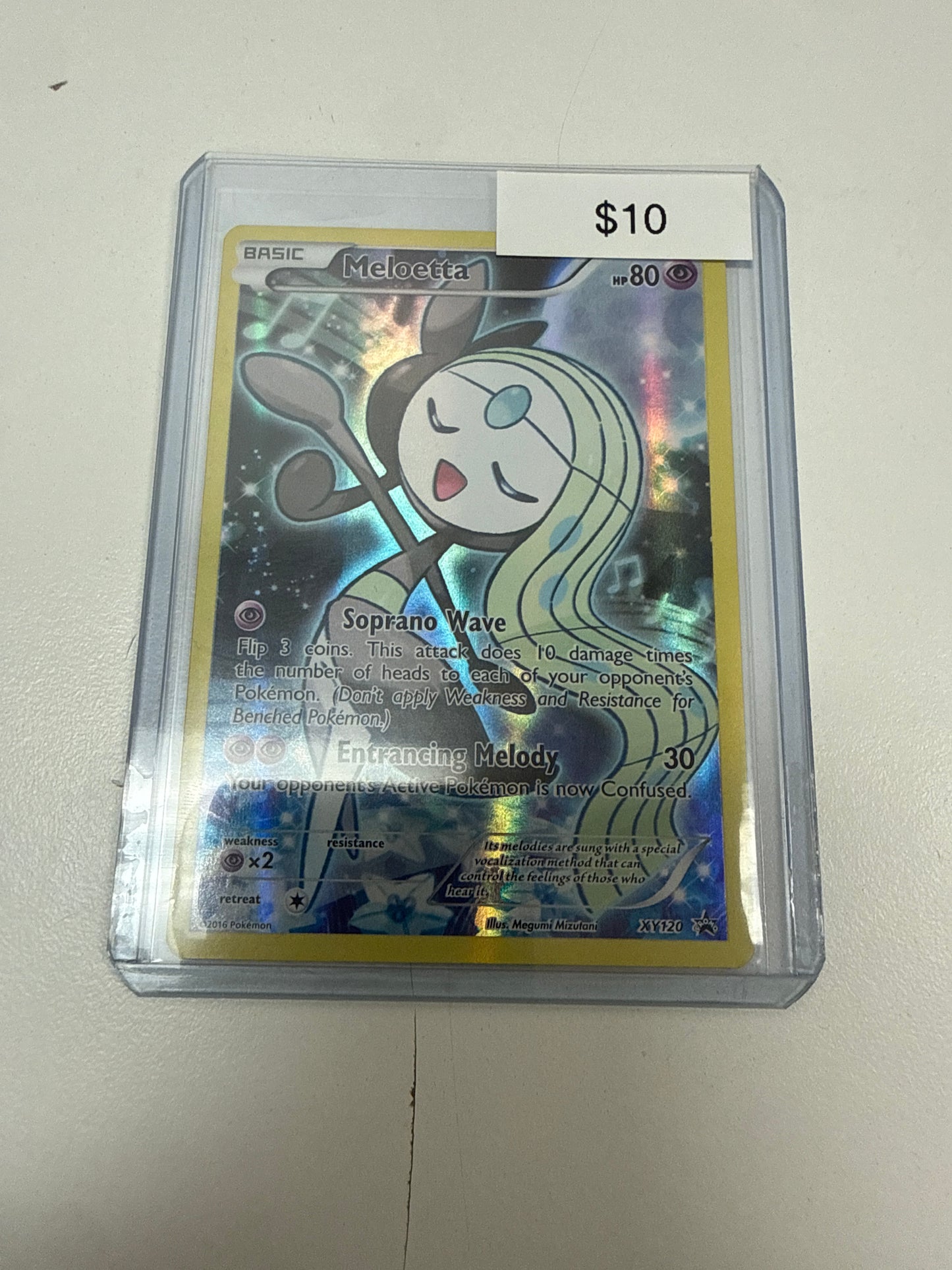 Pokemon Meloetta XY120 Promo