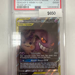 Pokemon Gengar & Mimikyu GX 165/191 PSA 2