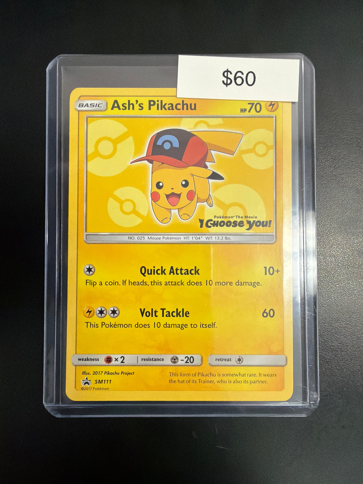 Pokemon Ash Pikachu #SM111