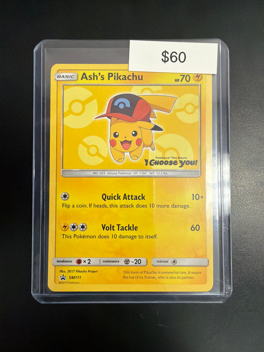 Pokemon Ash Pikachu #SM111