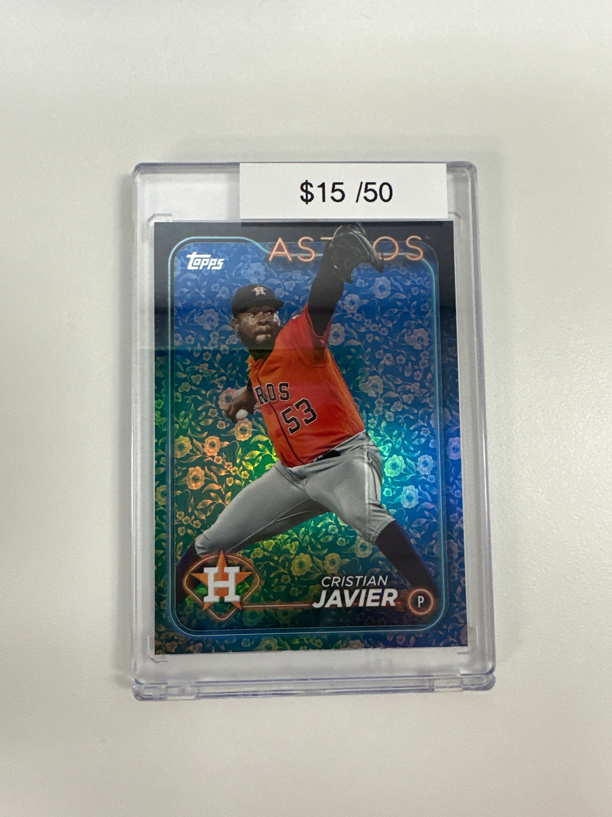 Topps Logofractor Christian Javier /50 #269