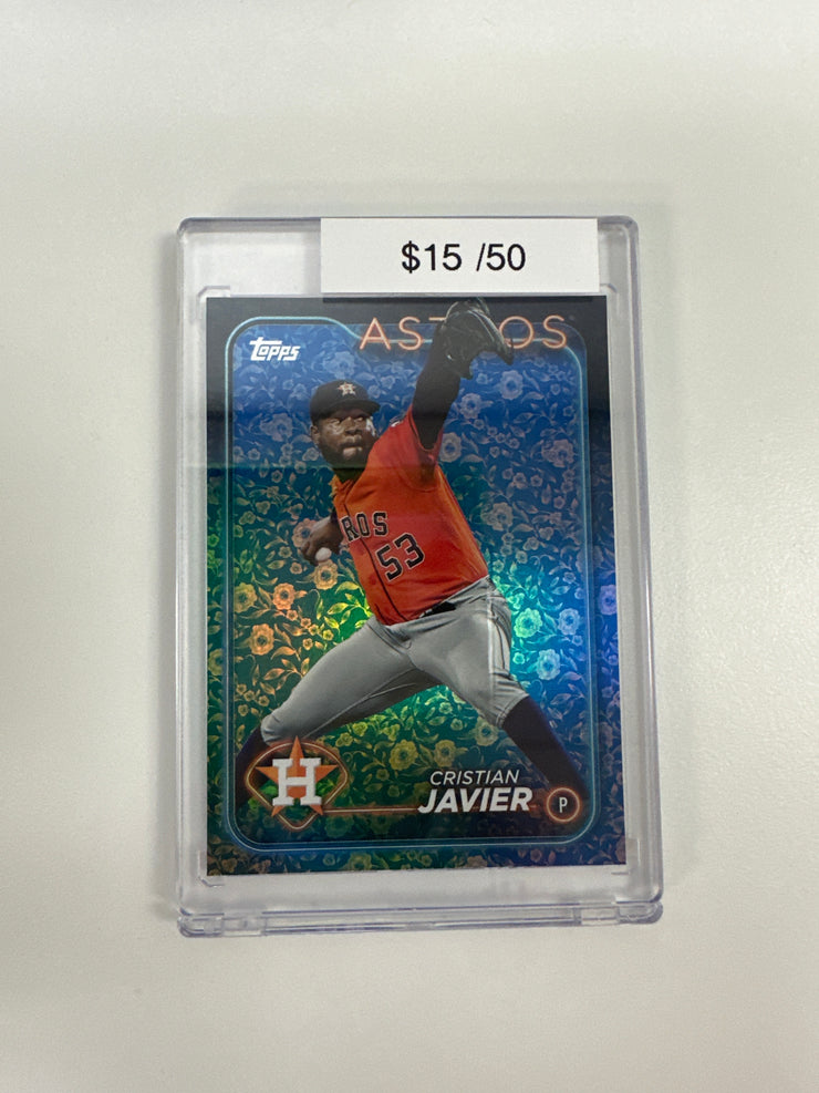 Topps Logofractor Christian Javier /50 