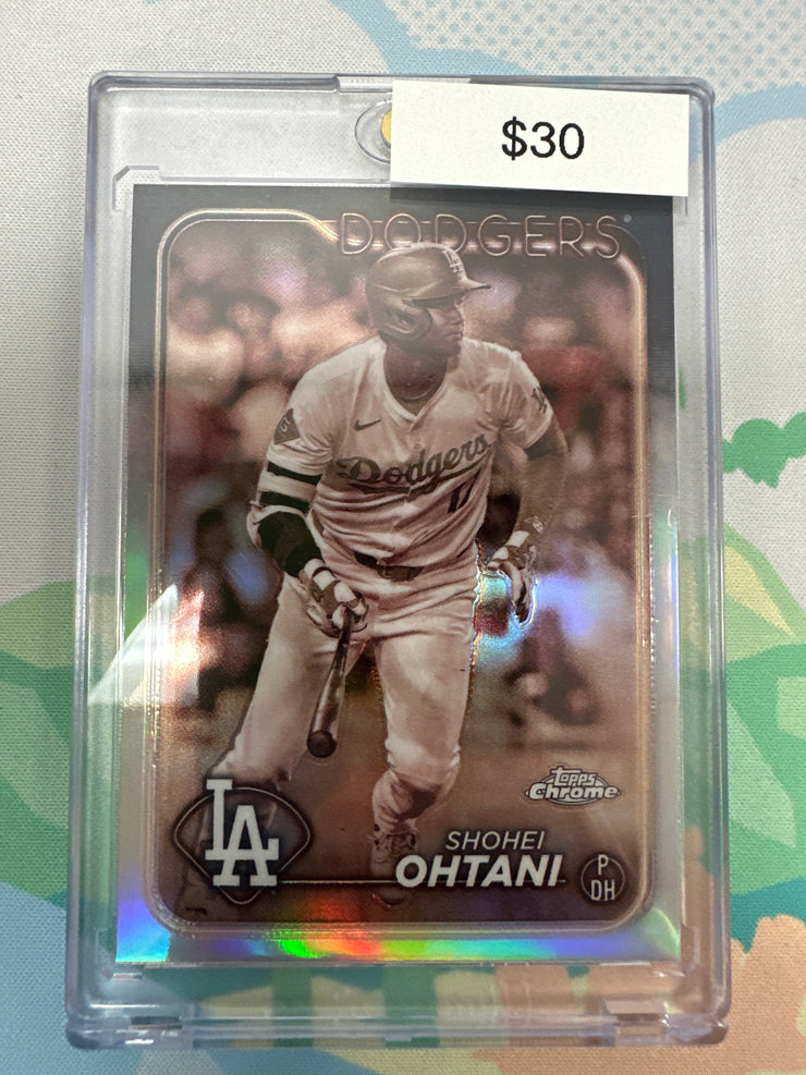 2024 Topps Chrome Shohei Ohtani Sepia 