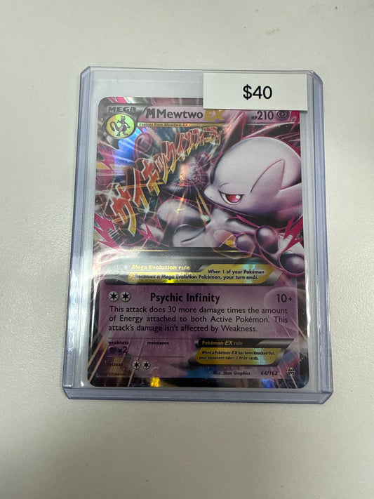 Pokemon M Mewtwo Ex #64/162