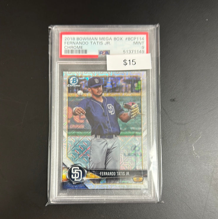 2018 Bowman Mega Box Fernando Tatis JR. Chrome 