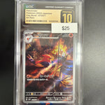 Pokemon Fletchinder Japanese #073 CGC Prestine 10