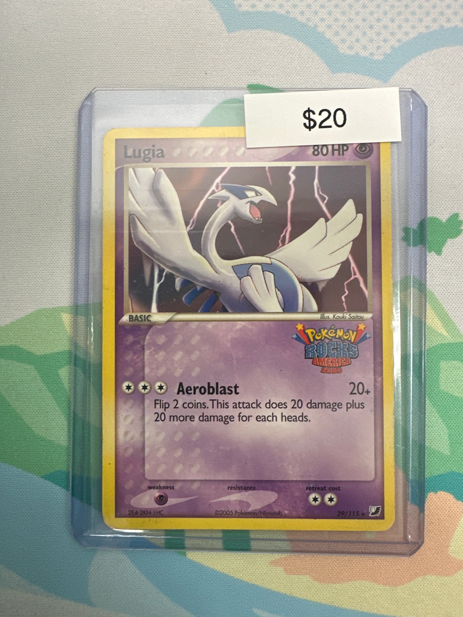 Pokémon Lugia Pokemon Rocks America Tour Stamped 29/115 – Grail  Collectibles AZ