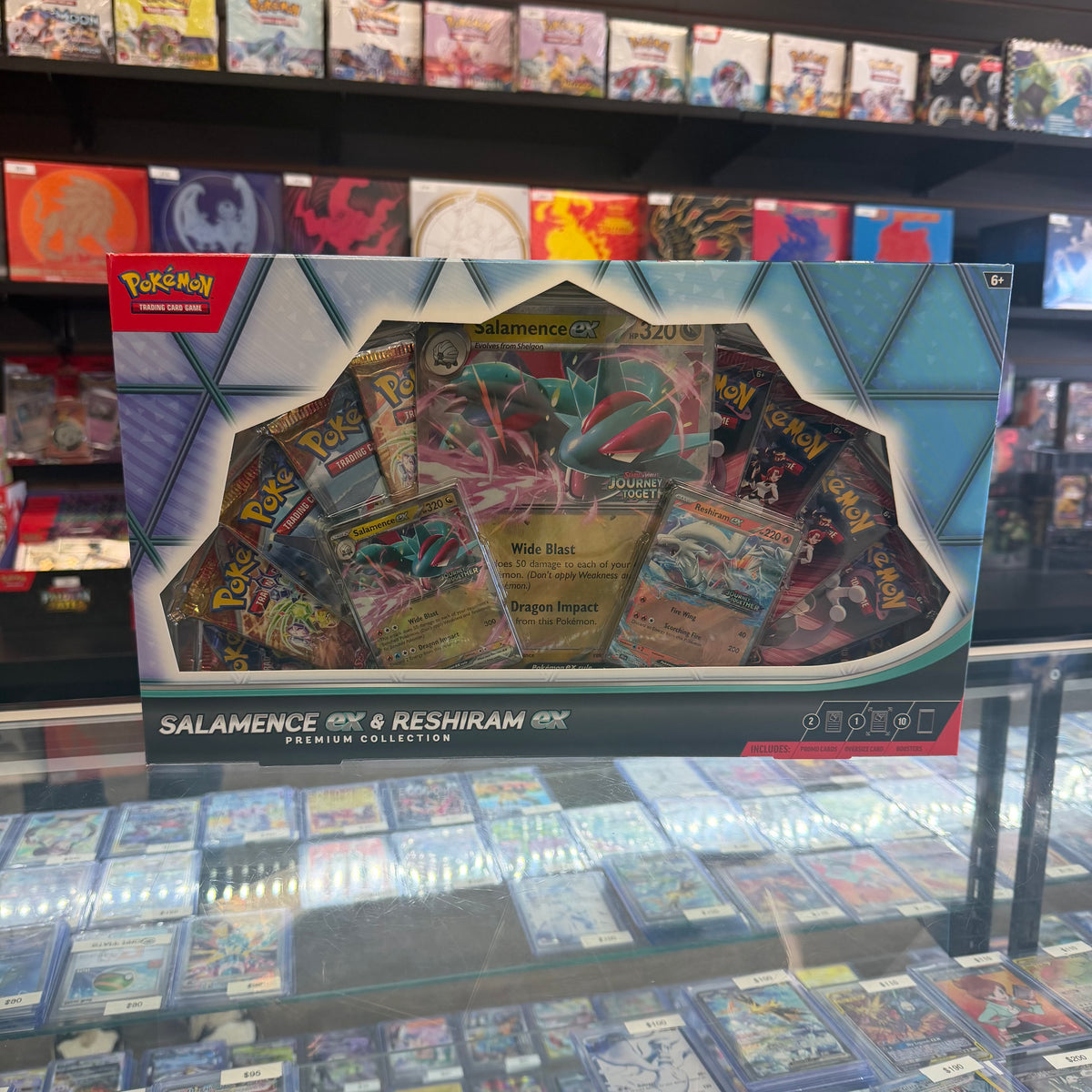 Pokemon Salamence EX & Reshiram EX Premium Collection