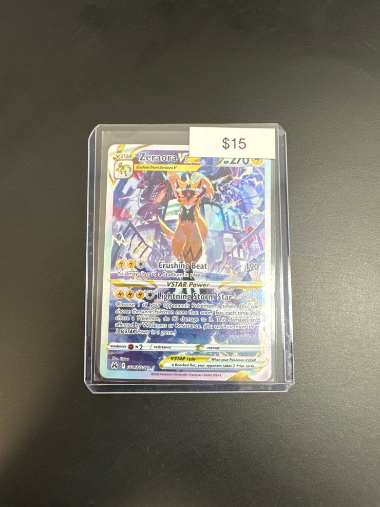 Pokémon Zeraora VSTAR GG43/GG70