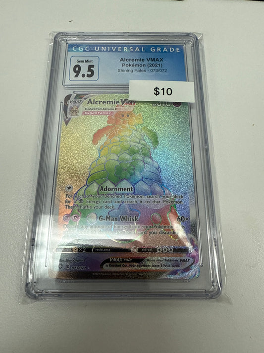 Shining Fates Alcremie Vmax Secret #073/072 CGC 9.5