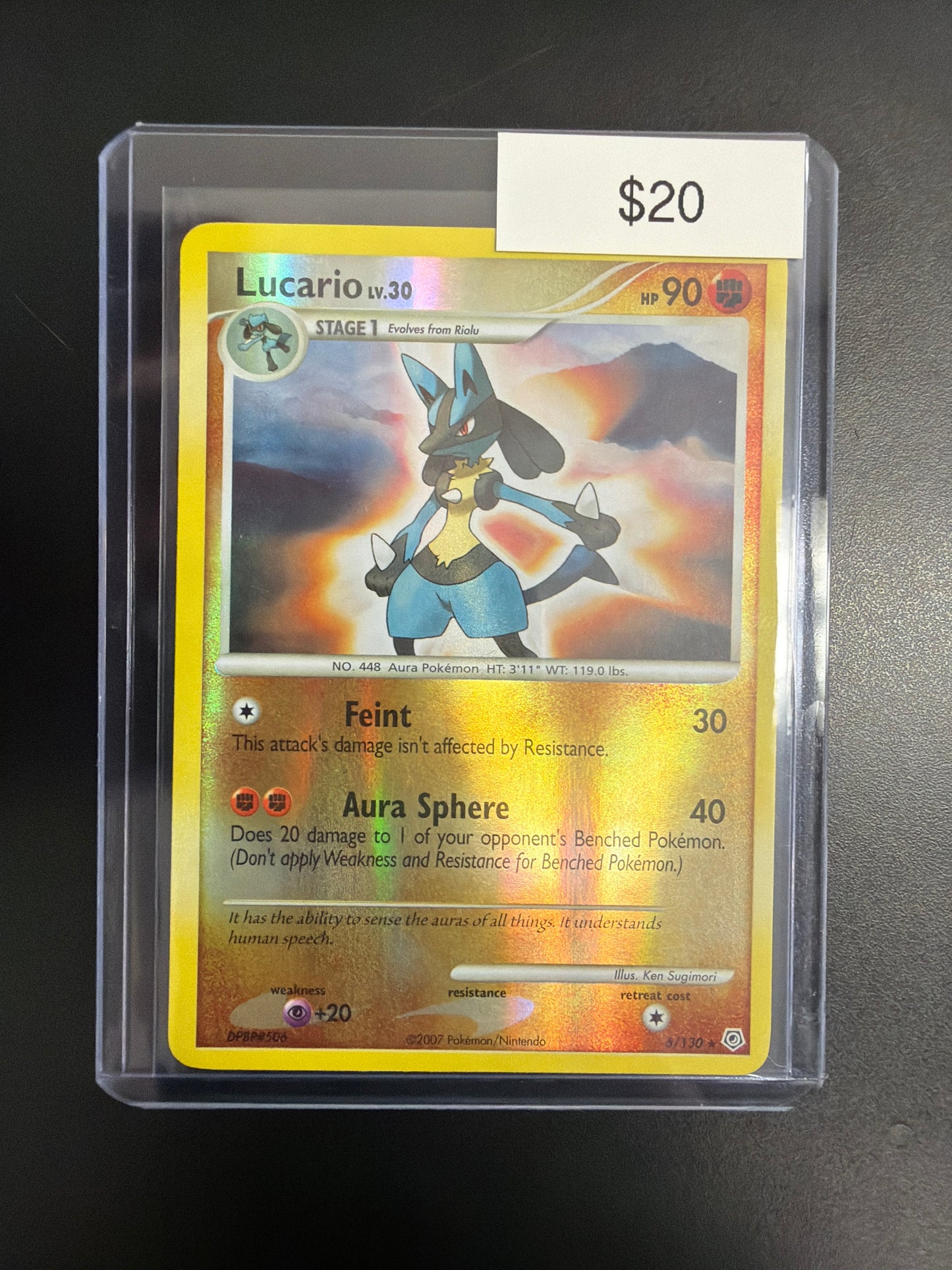 Pokemon Lucario LV. 30 #6/130