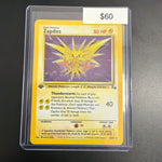 Pokemon Fossil Zapdos 1st Ed. #15/62