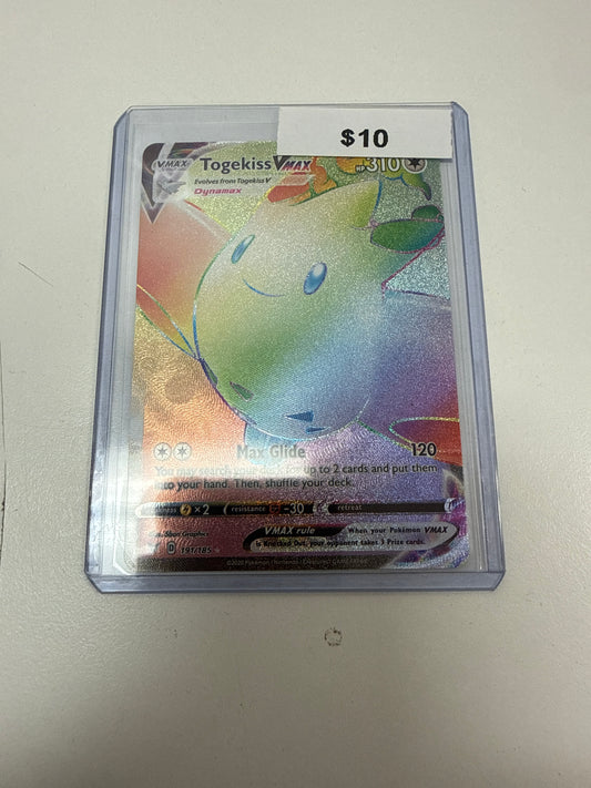 Pokemon Togekiss Vmax Secret #191/185