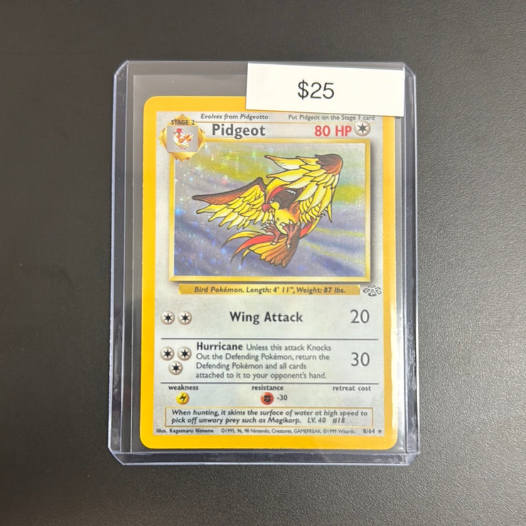 Pokémon Pidgeot Jungle Holo 8/64