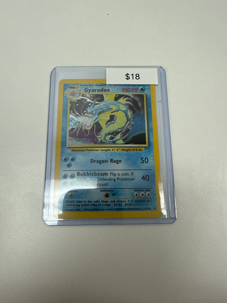 Pokémon Gyarados Base Set 6/102