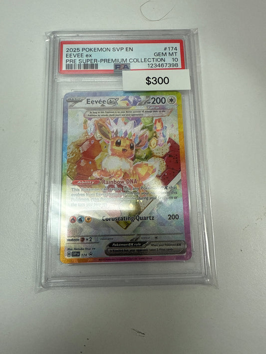 Pokemon Eevee Ex SPC Promo #174 PSA 10