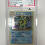 Pokemon XY Evolutions Gyarados Holo PSA 9