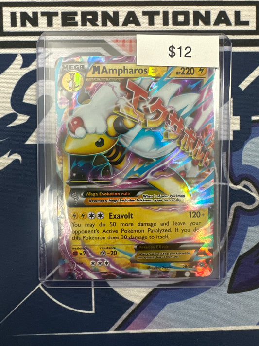 Pokemon M Ampharos EX 28/98