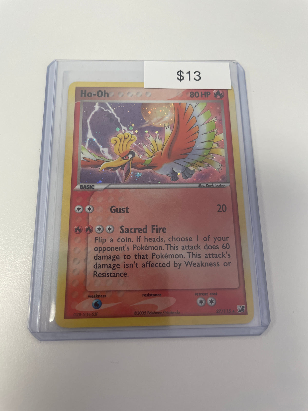 2005 Ho-Oh Holo #27/115