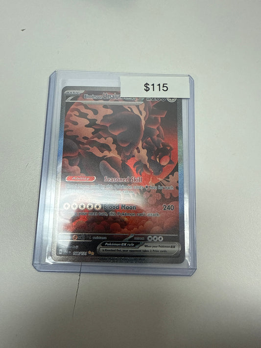Pokémon Bloodmoon Ursaluna EX 168/131