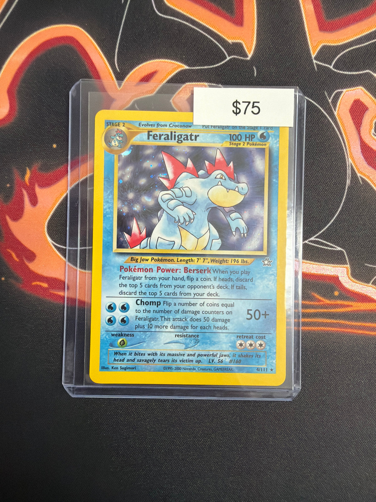 Pokemon Feraligatr Neo 4/111