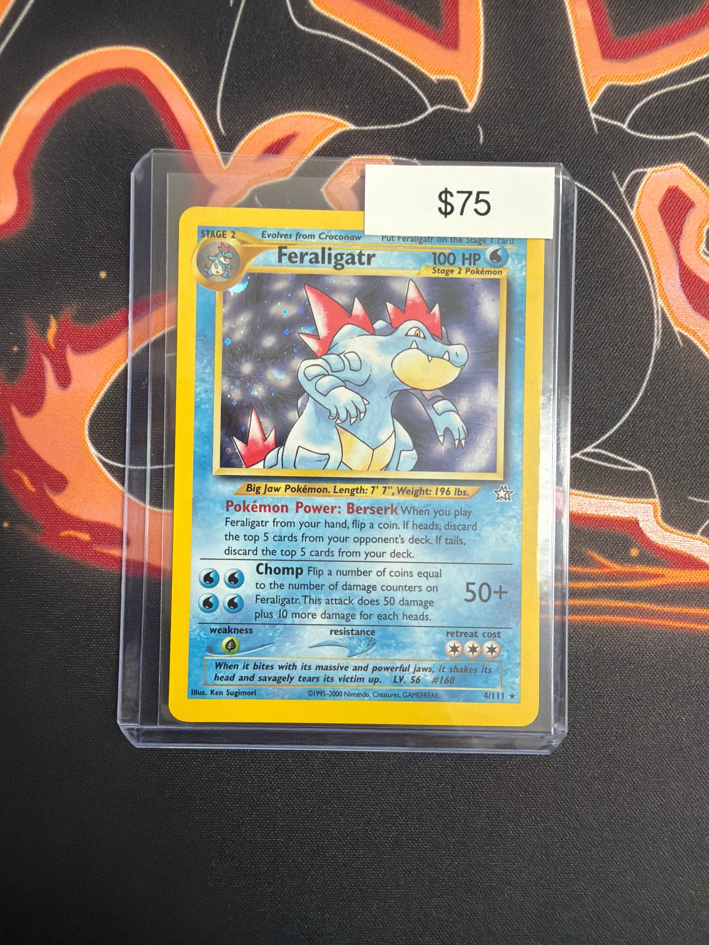 Pokemon Feraligatr Neo 4/111