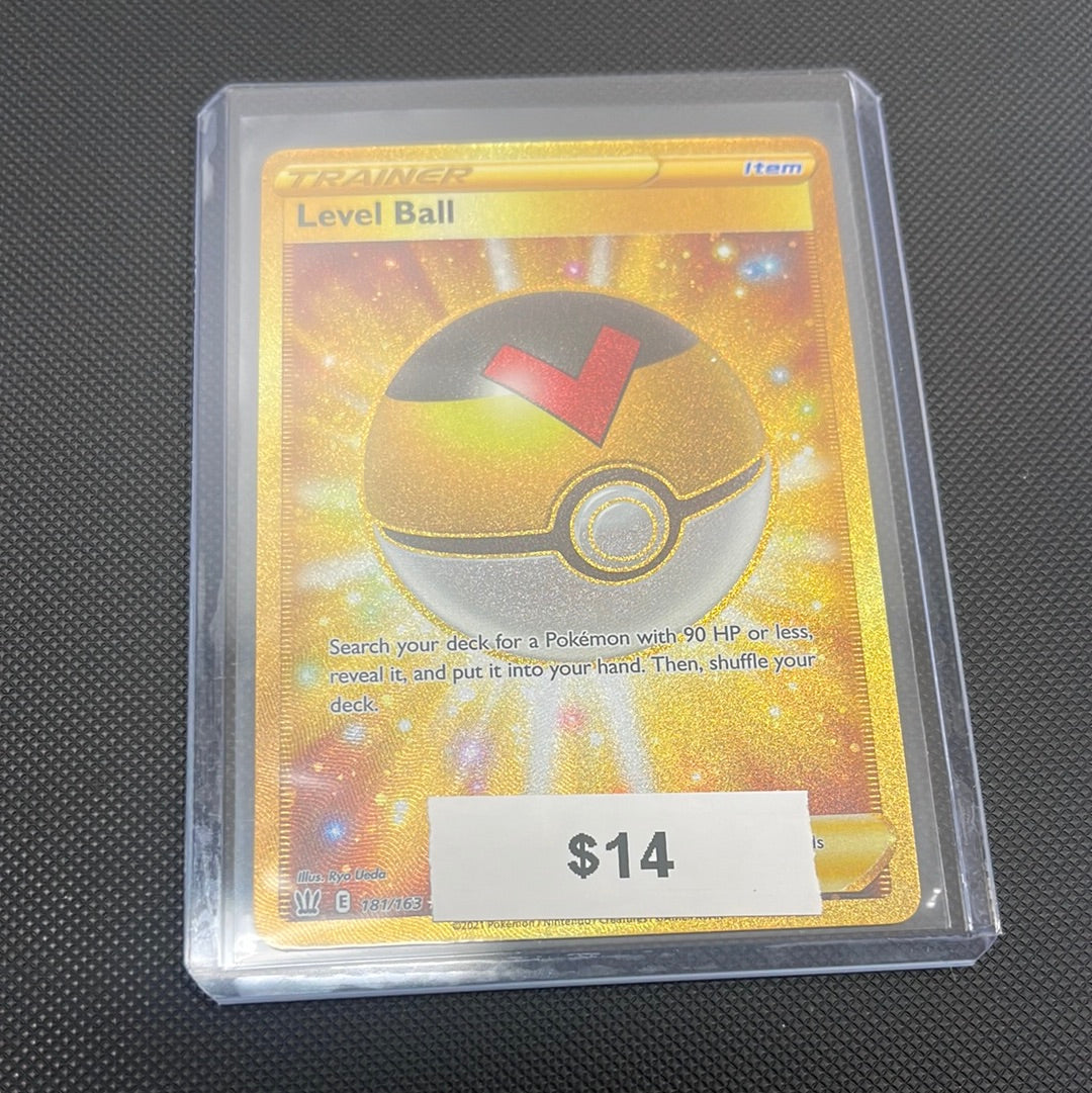 Pokémon Level Ball Battle Styles Secret 181/163