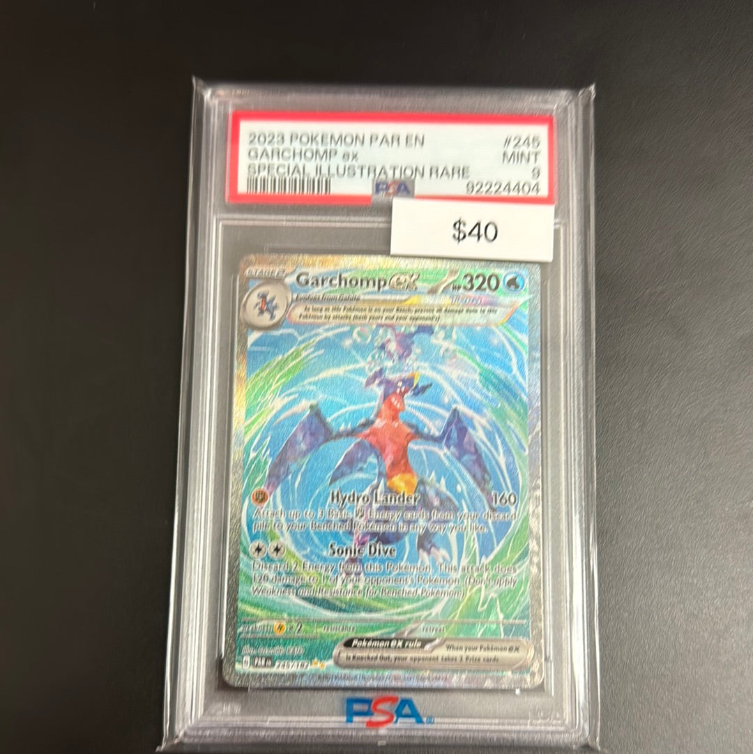 Pokémon GARCHOMP EX 245 PSA 9