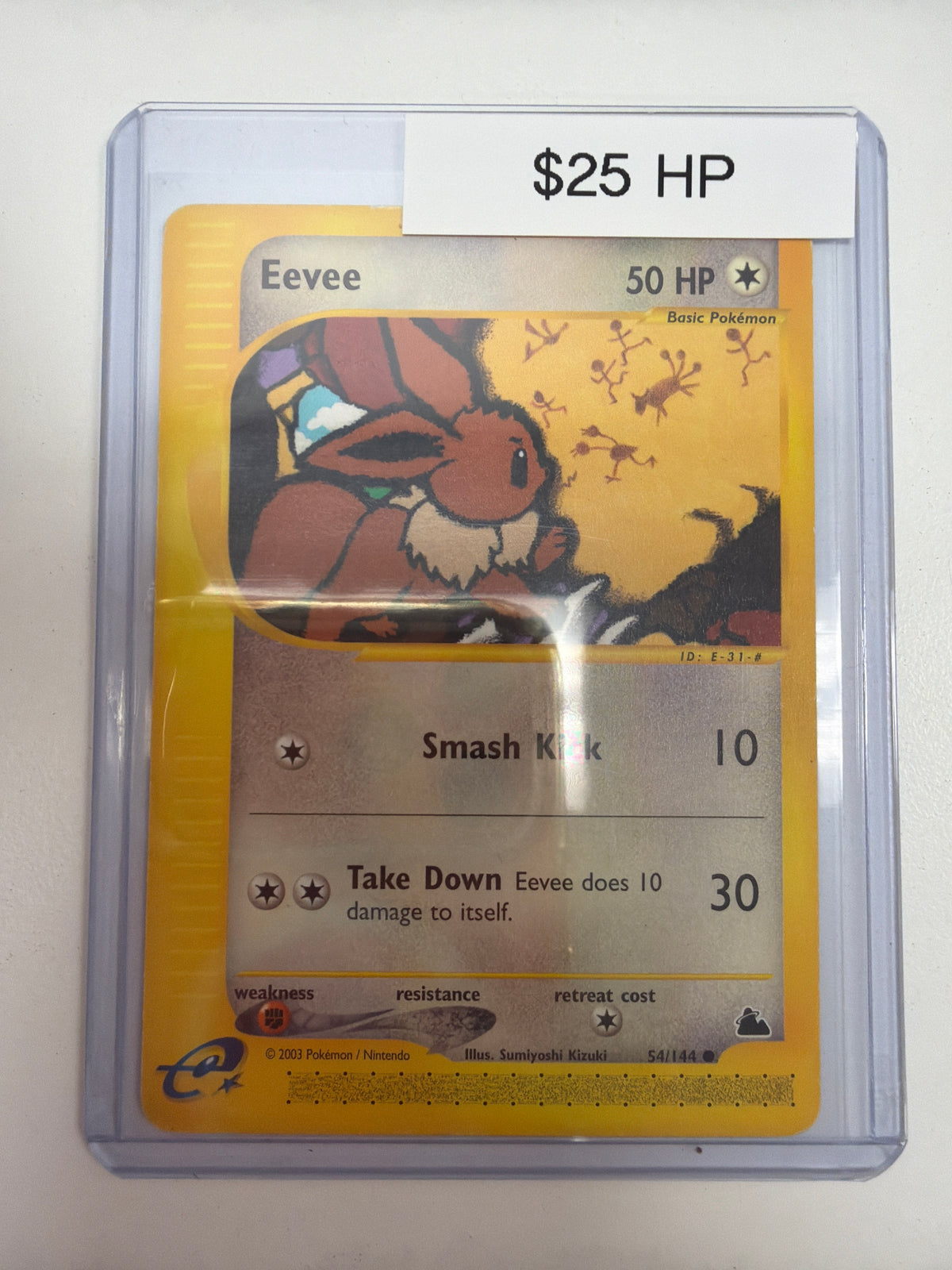 Pokemon Eevee 54/144 HP
