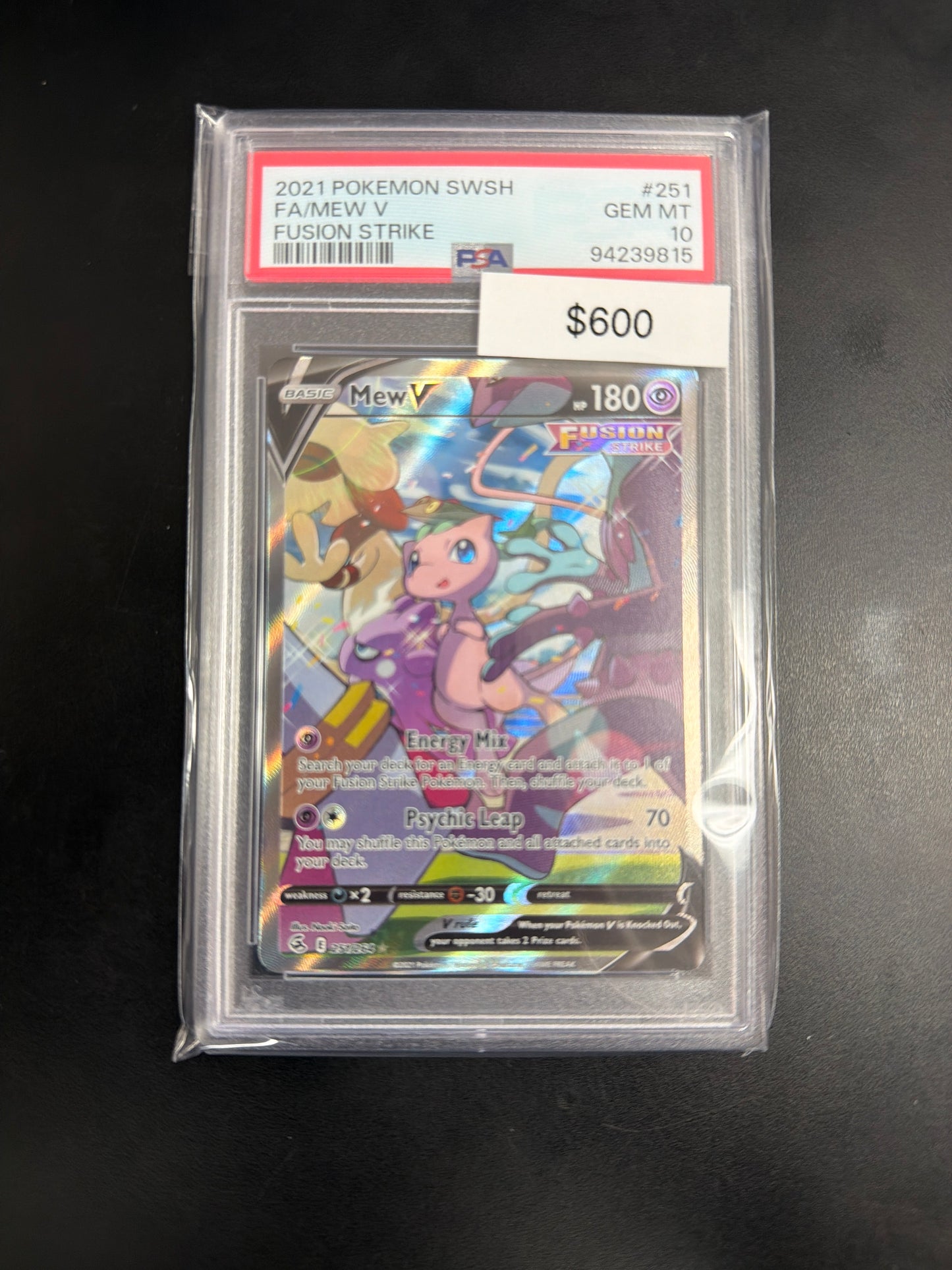 Pokemon Mew V 251 PSA 10