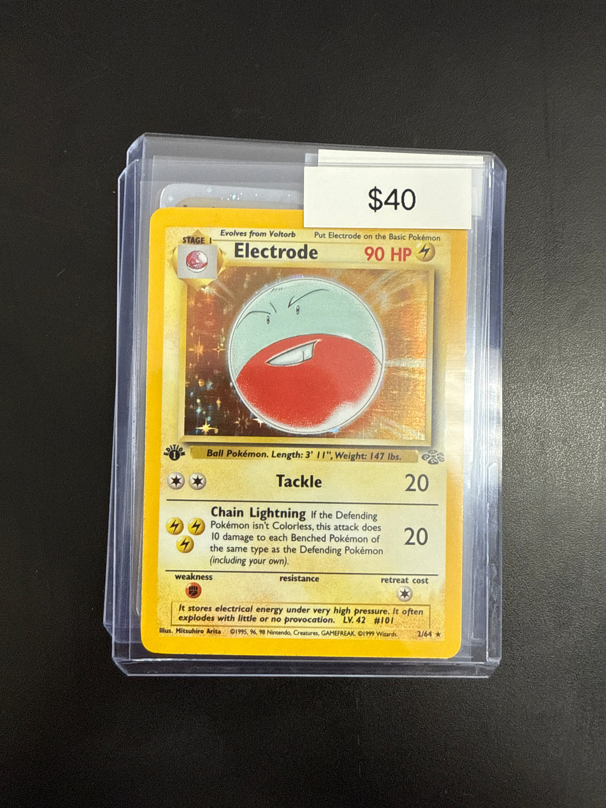 Pokémon Elecrode Jungle 2/64 1st Ed.