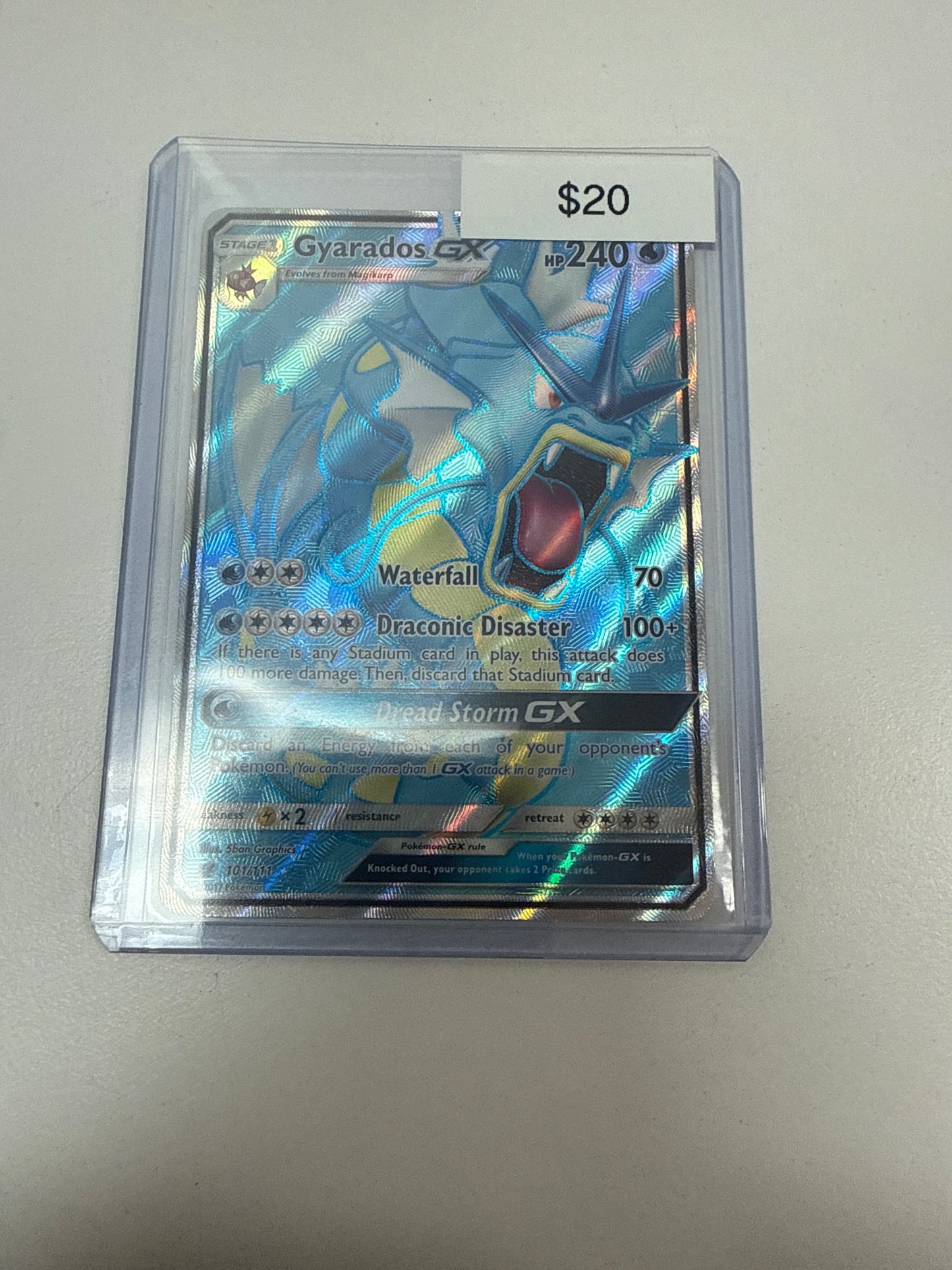 Pokemon Gyarados Ex #101/111