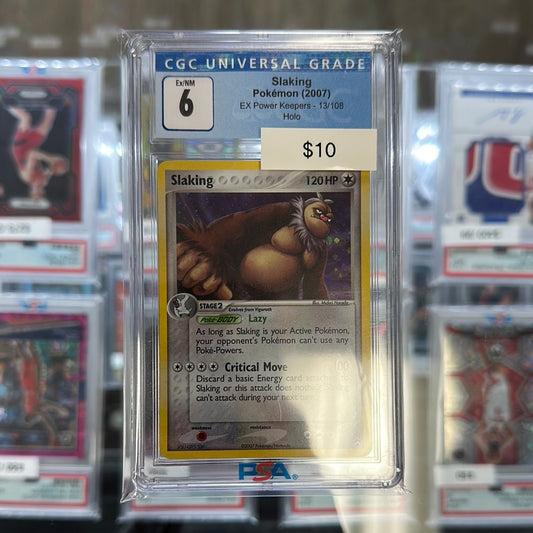 Pokémon 2007 Slaking Holo CGC 6