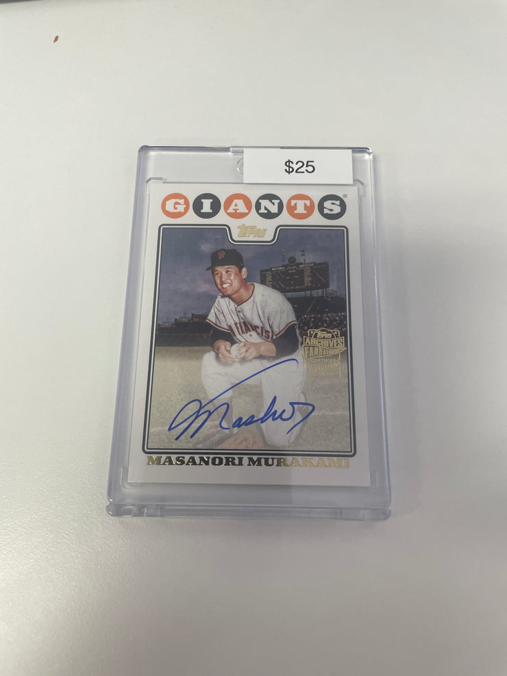 2024 Topps Archives Masanori Murakami Auto 