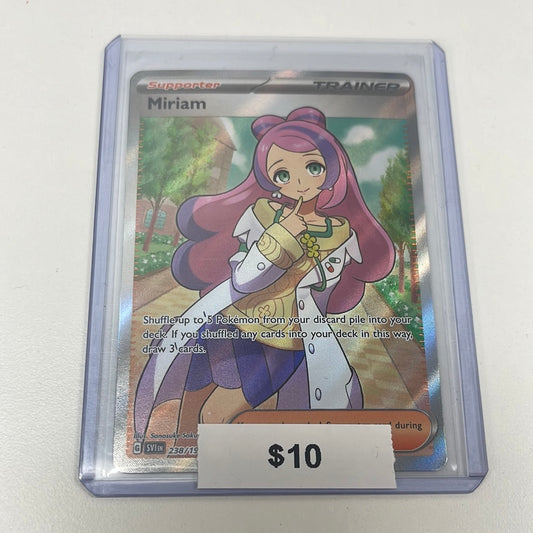 Pokémon Miriam Scarlet Violet Full Art 238/198