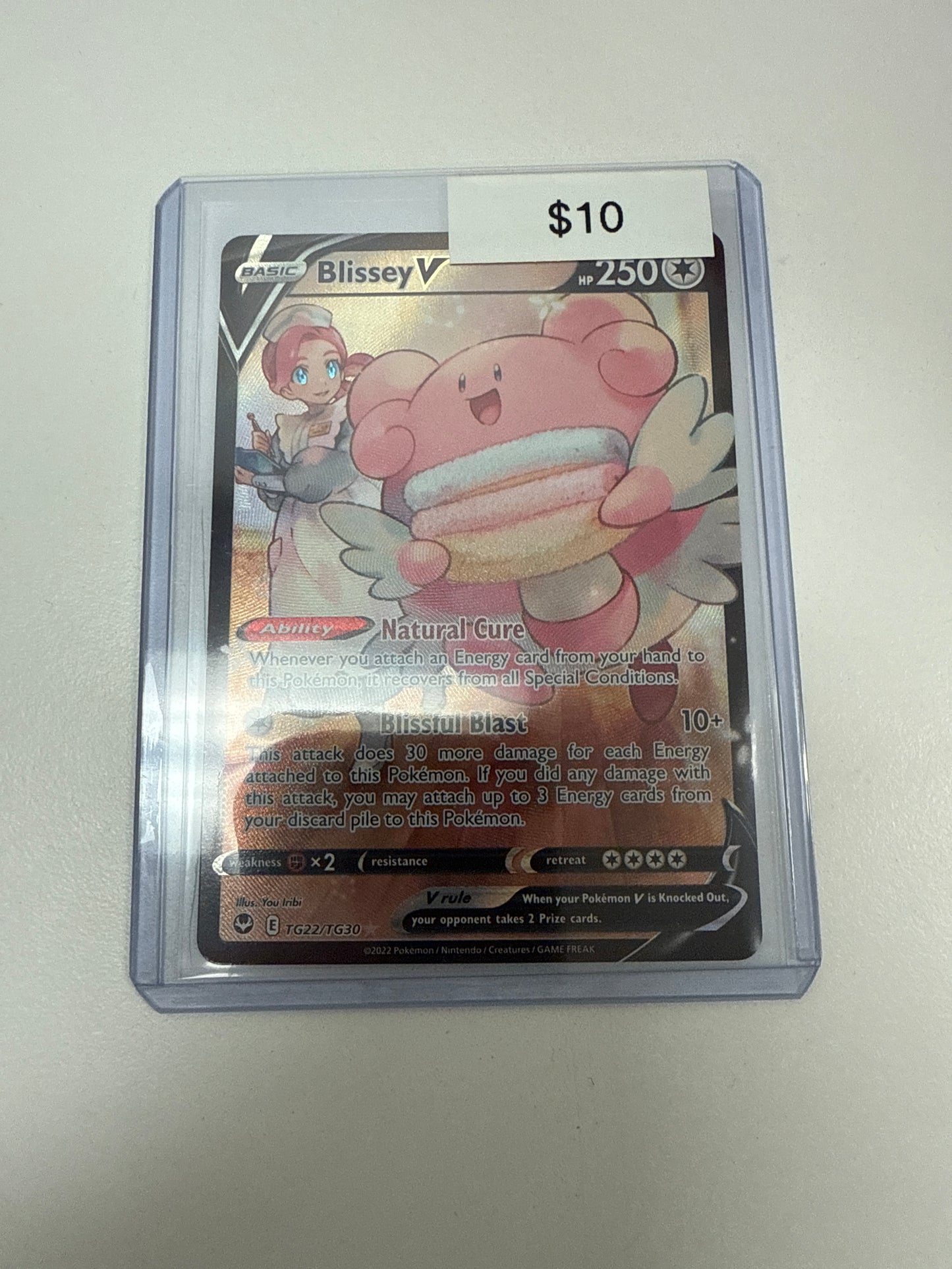 Pokemon Blissey V #tg22/tg30