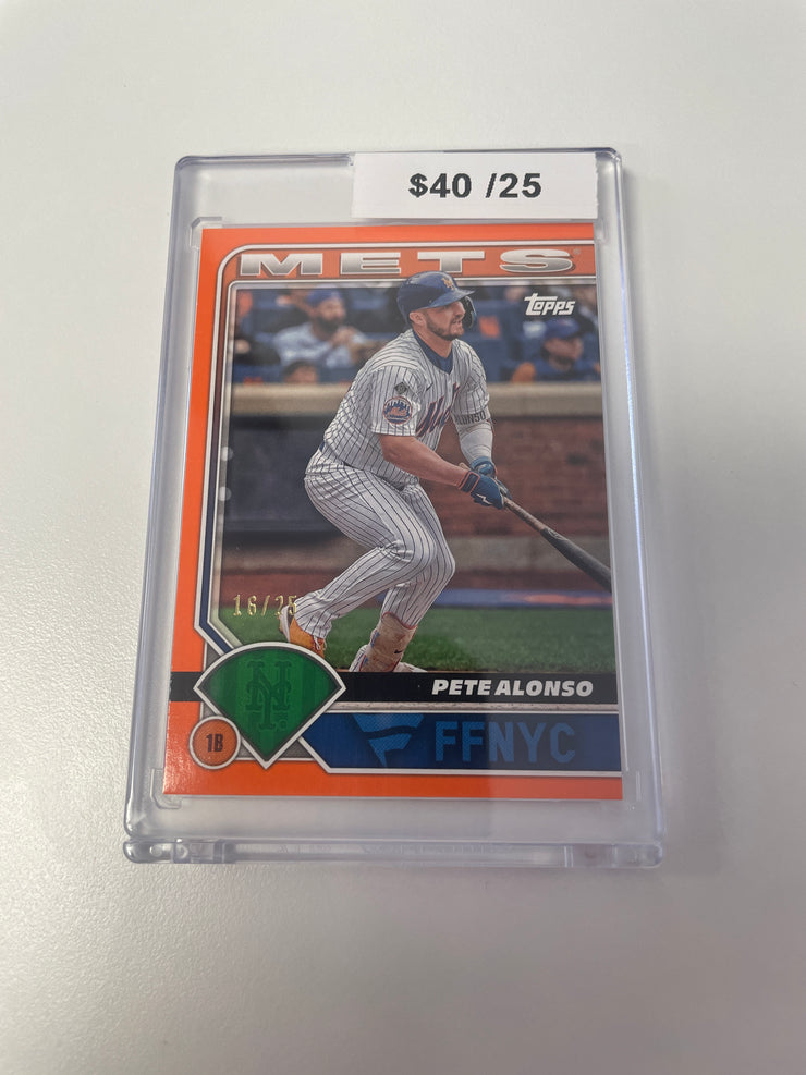 2023 Fanatics Fest Pete Alonso Orange /25 