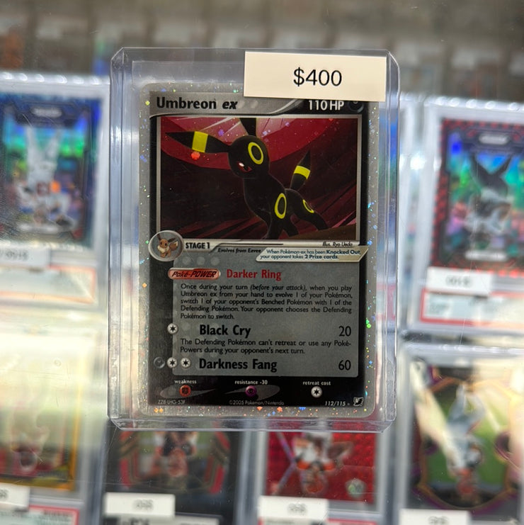 Pokémon Umbreon EX Holo 112/115