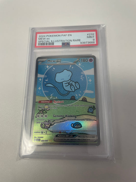 Pokemon Mew Ex Special Illustration #232/091 PSA 9