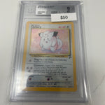 Pokemom Base Set 2 Clefairy Holo #6/130 BGS 9
