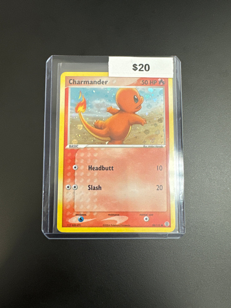 Pokémon Charmander Holo 58/112