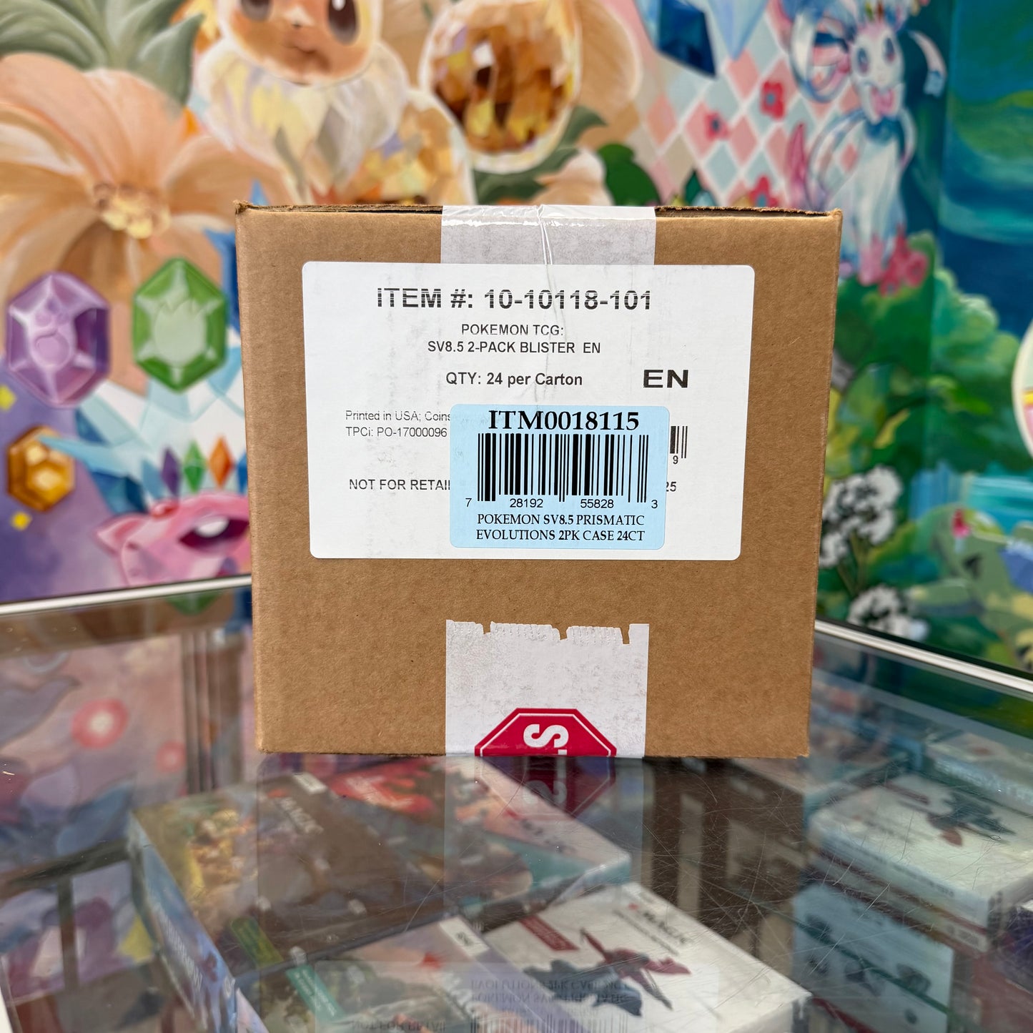 Pokémon Prismatic Evolutions Eevee Pokemon Day Blister