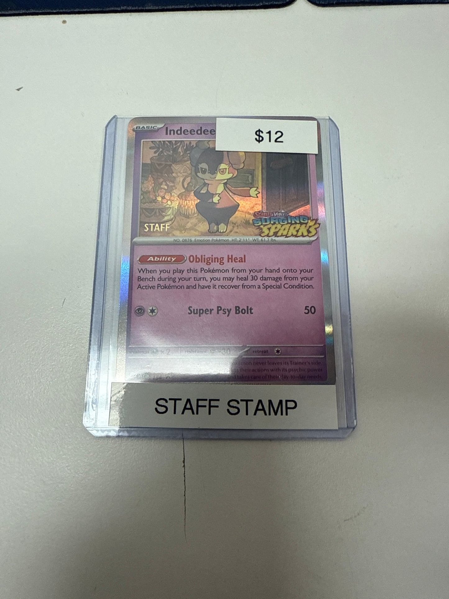 Surging Sparks Indeedee #154