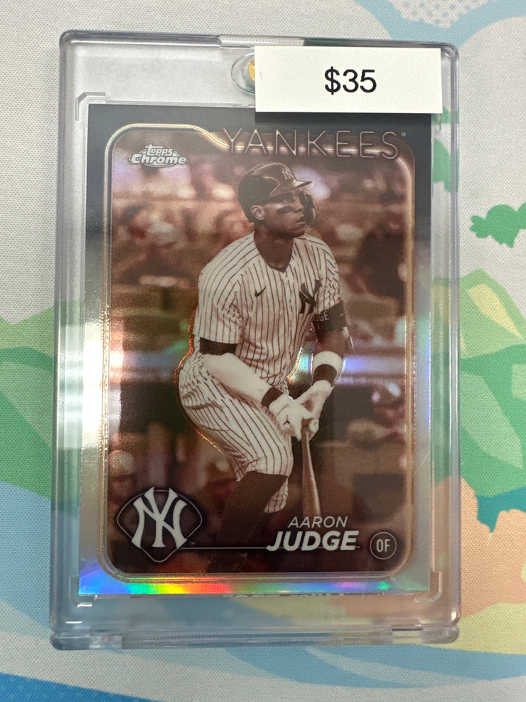 2024 Topps Chrome Aaron Judge Sepia 