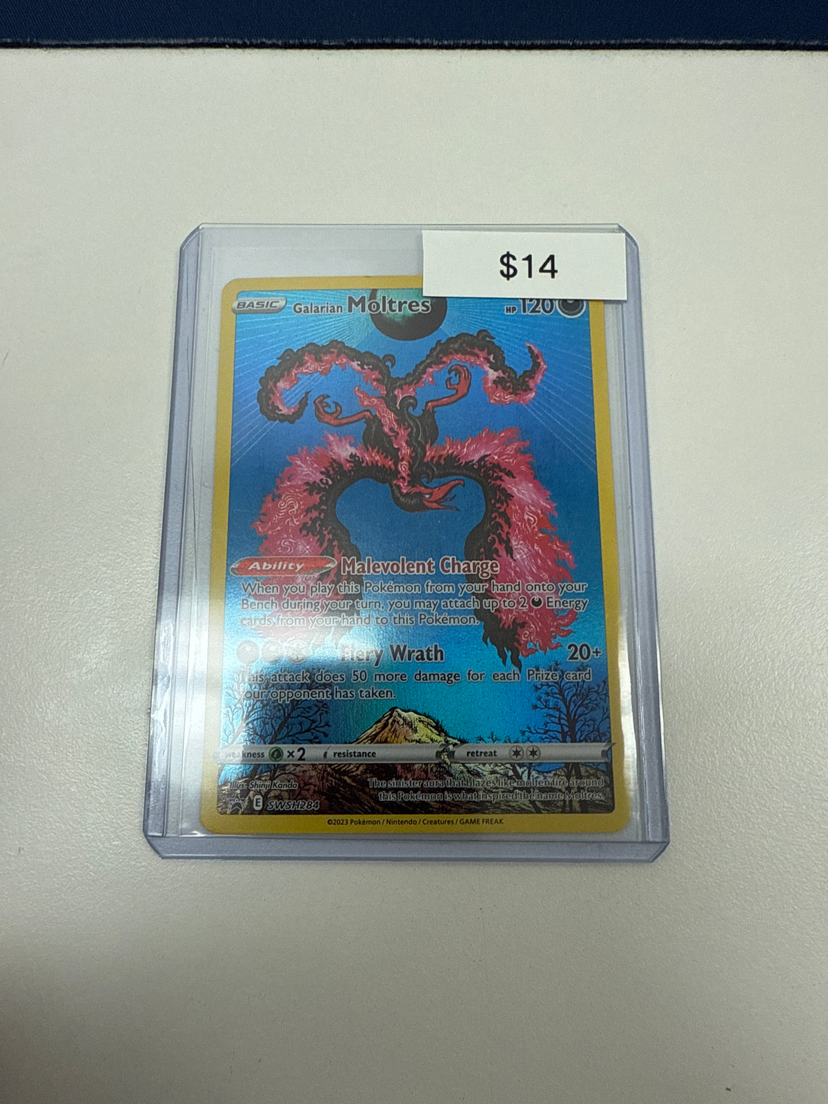 Pokemon Galarian Moltres #swsh284