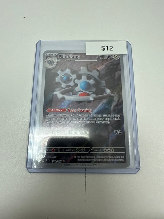 Pokemon Black Bolt Klinklang #141/086