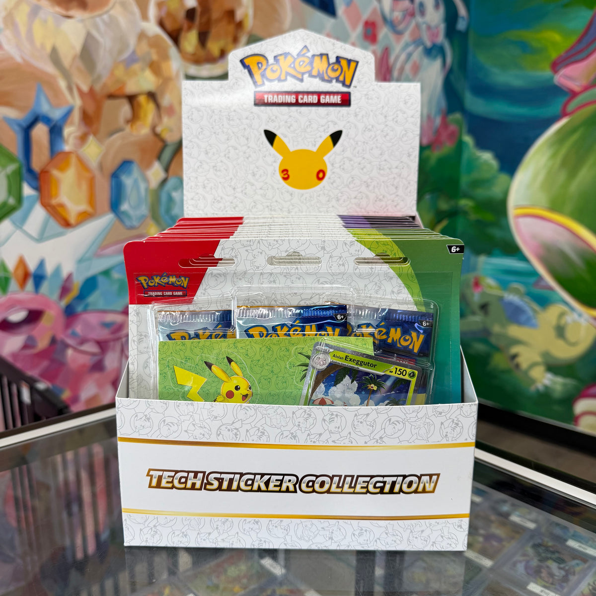 Pokemon 30th Celebration Tech Sticker Collection