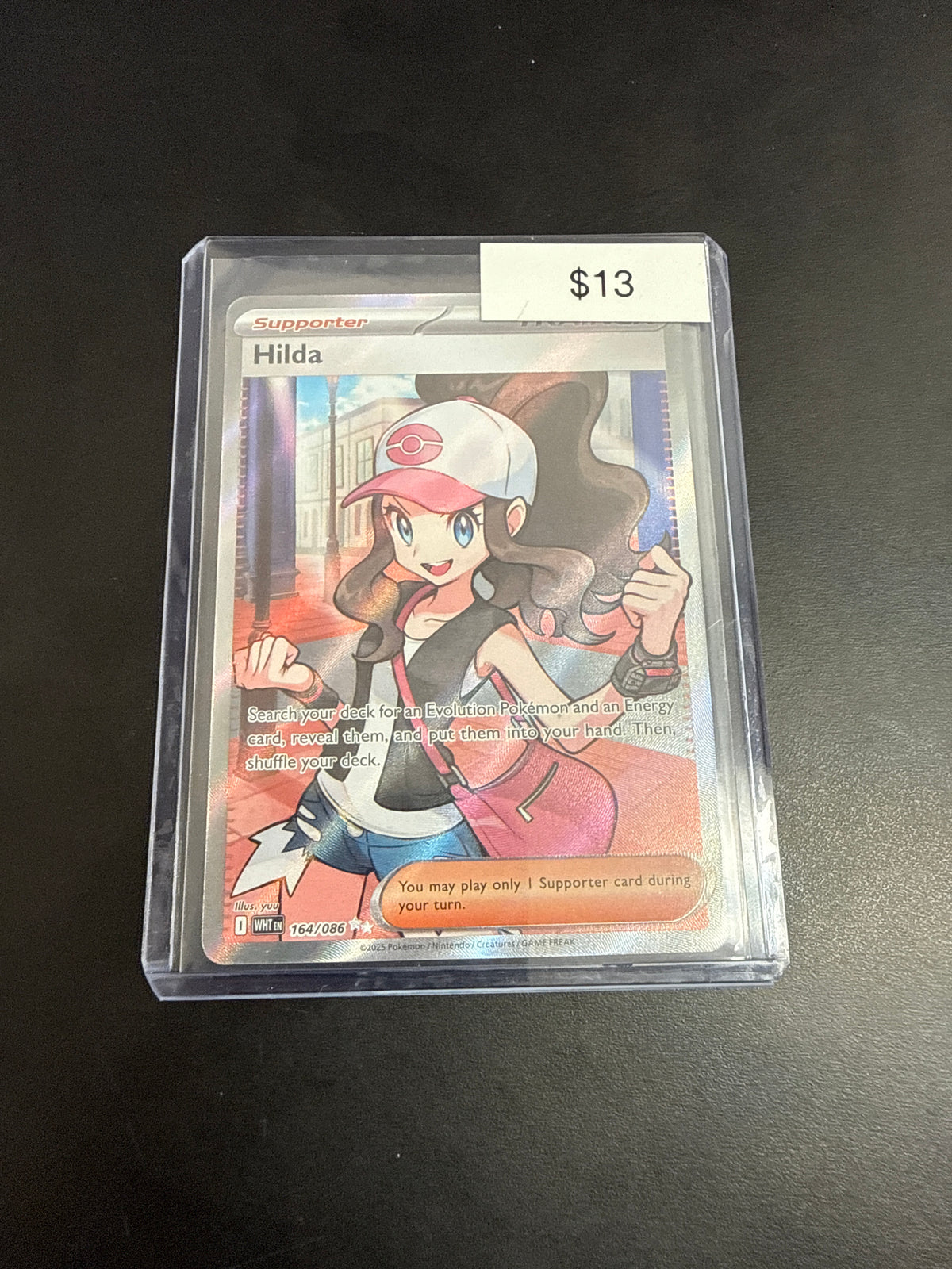 Pokemon White Flare Hilda #164/086